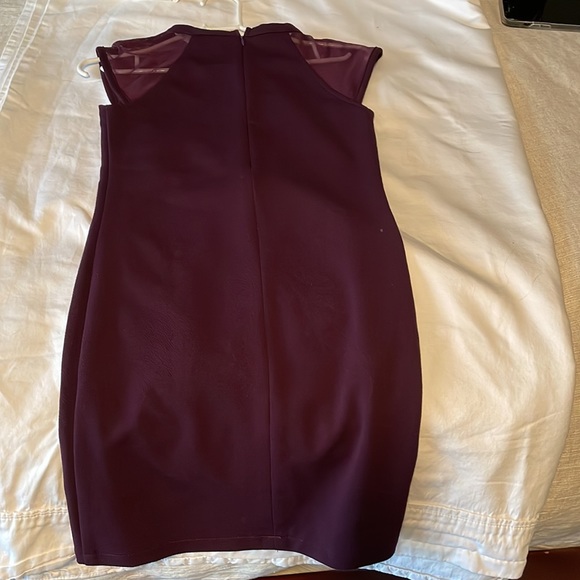 Beautiful wine coloured girls fancy designer dress - Picture 3 of 4